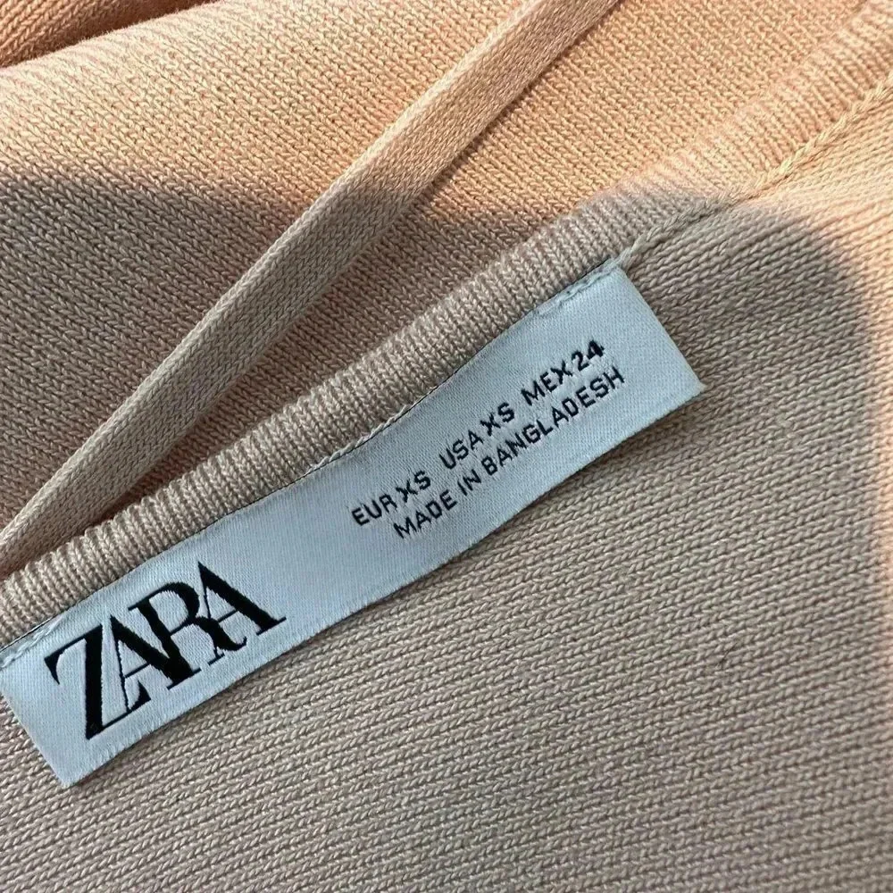 Zara Knit Open Back Dress - Picture 9 of 9